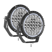 High Power Power 7 polegadas LED Luz de trabalho 8200lm Spot Bance Offroad Truck Driving Light for Jeep Truck 4x4 ATV SUV